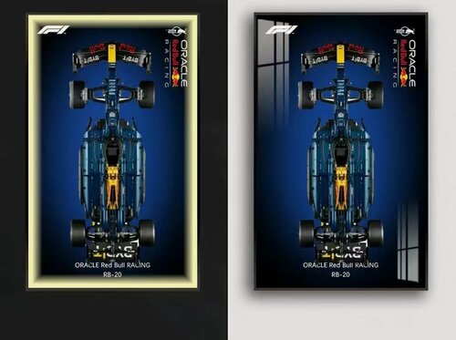 Изображение товара Совместим с конструктором лего, на стене, гоночный конструктор, рамка для фотографий