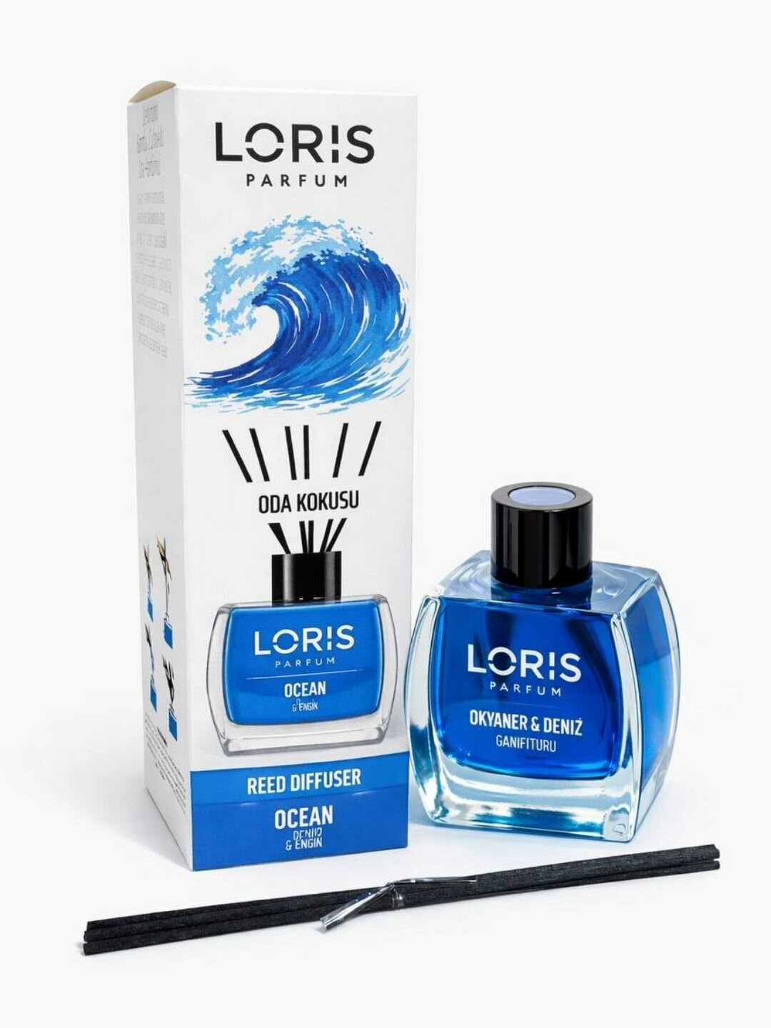 Ароматический диффузор для дома LORIS Parfum Lavender (Лаванда), 120 мл