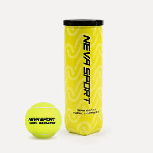 Изображение товара Мяч для падела NS Padel Premier, 502101, сукно, упаковка 3 мяча