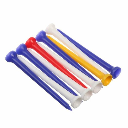 Набор подставок для гольф мяча из пластика, высота 8.3 см, 10 шт