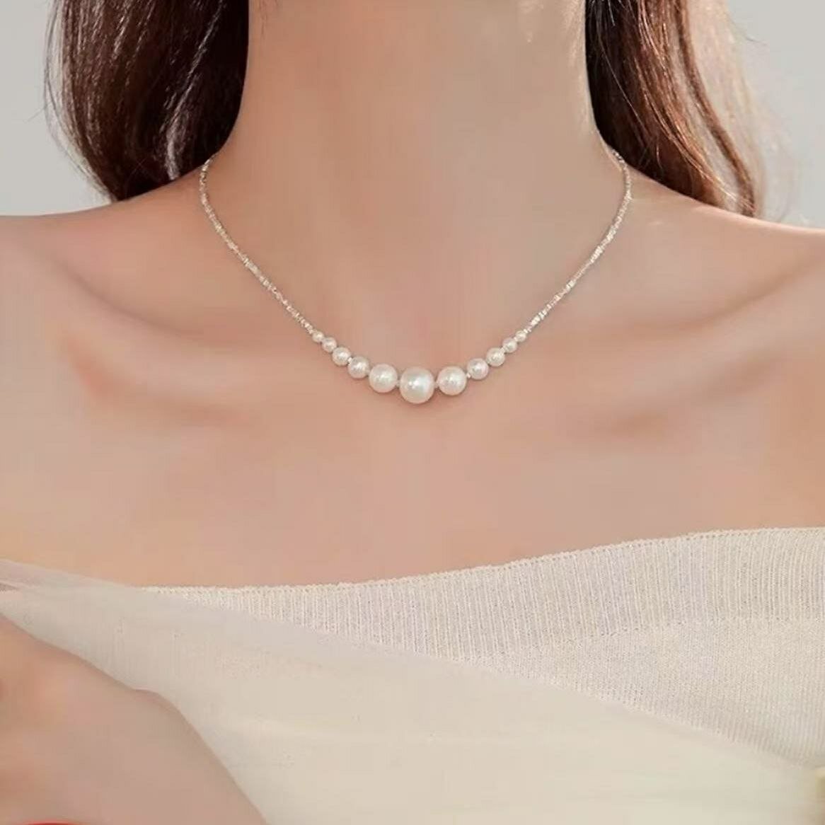 Колье, Swarovski Zirconia, авантюрин