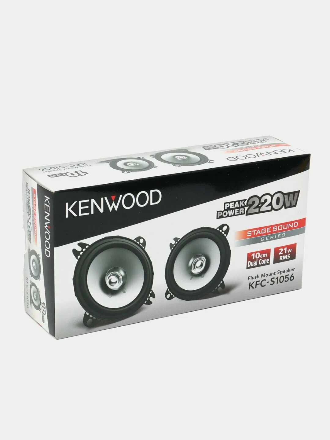 KENWOOD Автоакустика KENWOOD KFC-S1056, 2 полосы, 10см, 4Ом, 50-18000Гц