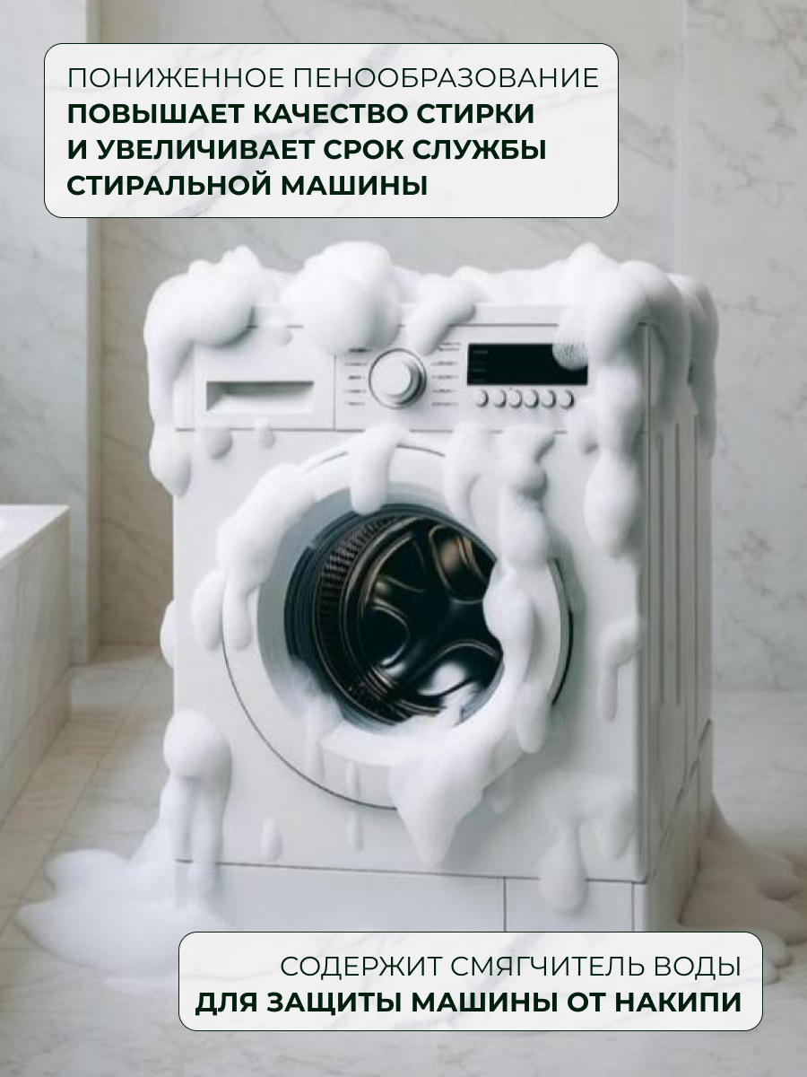 Стиральный порошок Автомат BiMAX Белоснежные вершины, 3 кг, 20 стирок, для ручной и машинной стирки — фото 1