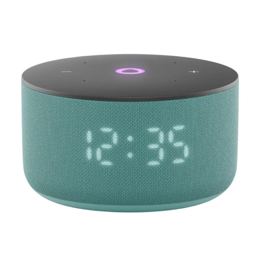 Умная колонка Yandex Станция Мини 3 — с часами, с Алисой, 12 Вт, Бирюзовый