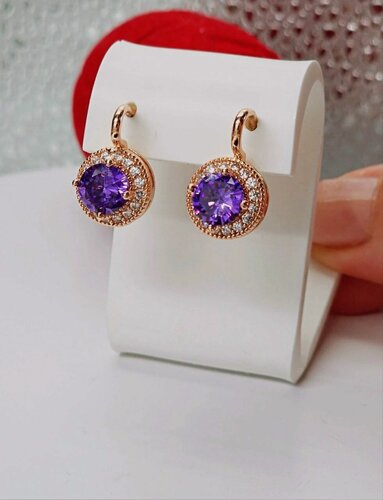 Изображение товара Серьги, фианит