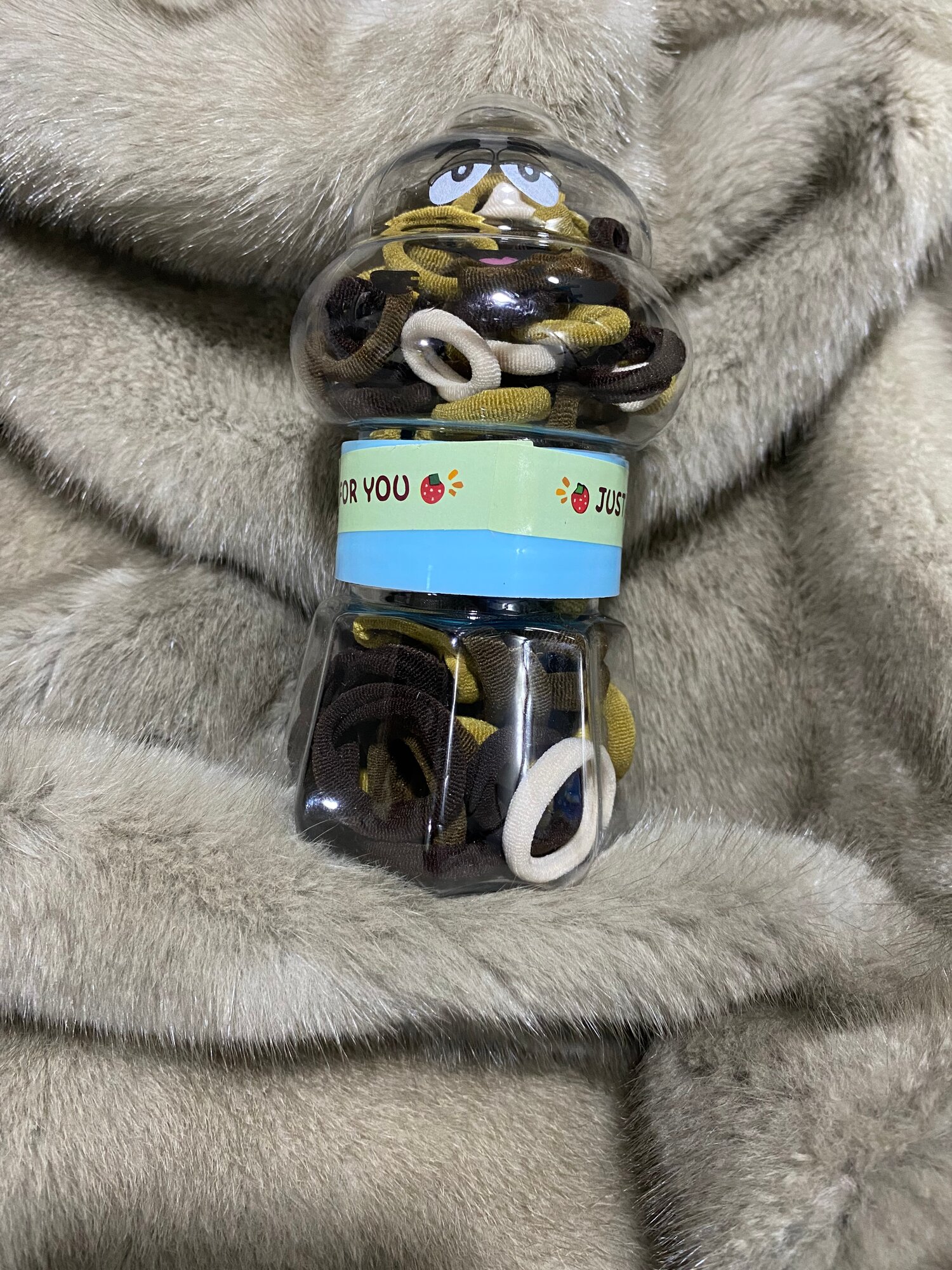 Набор резинок, для волос, в декоративной упаковке, для девочек