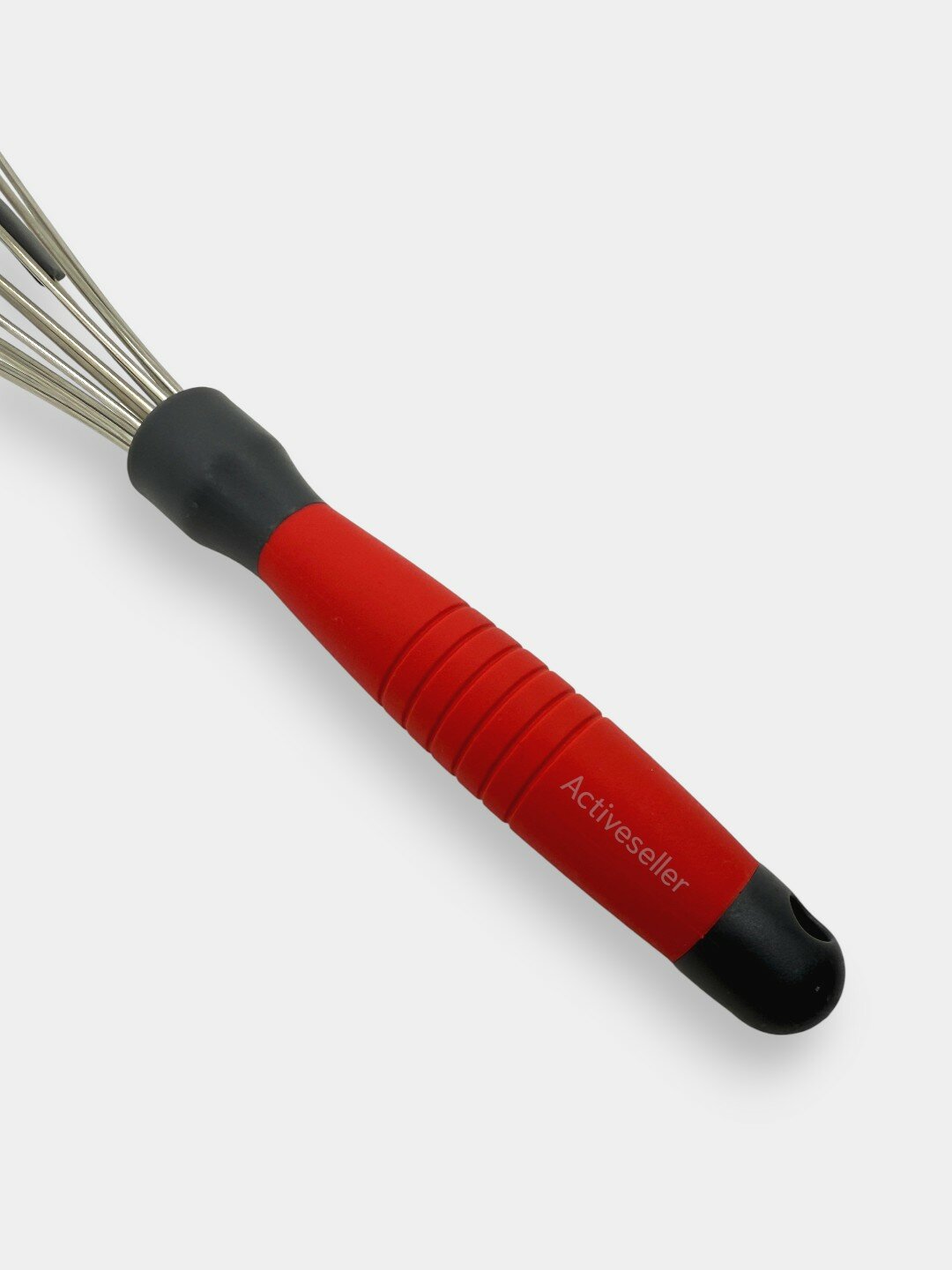 Венчики из нержавеющей стали с пластиковыми элементами, 28-33 см — фото 1