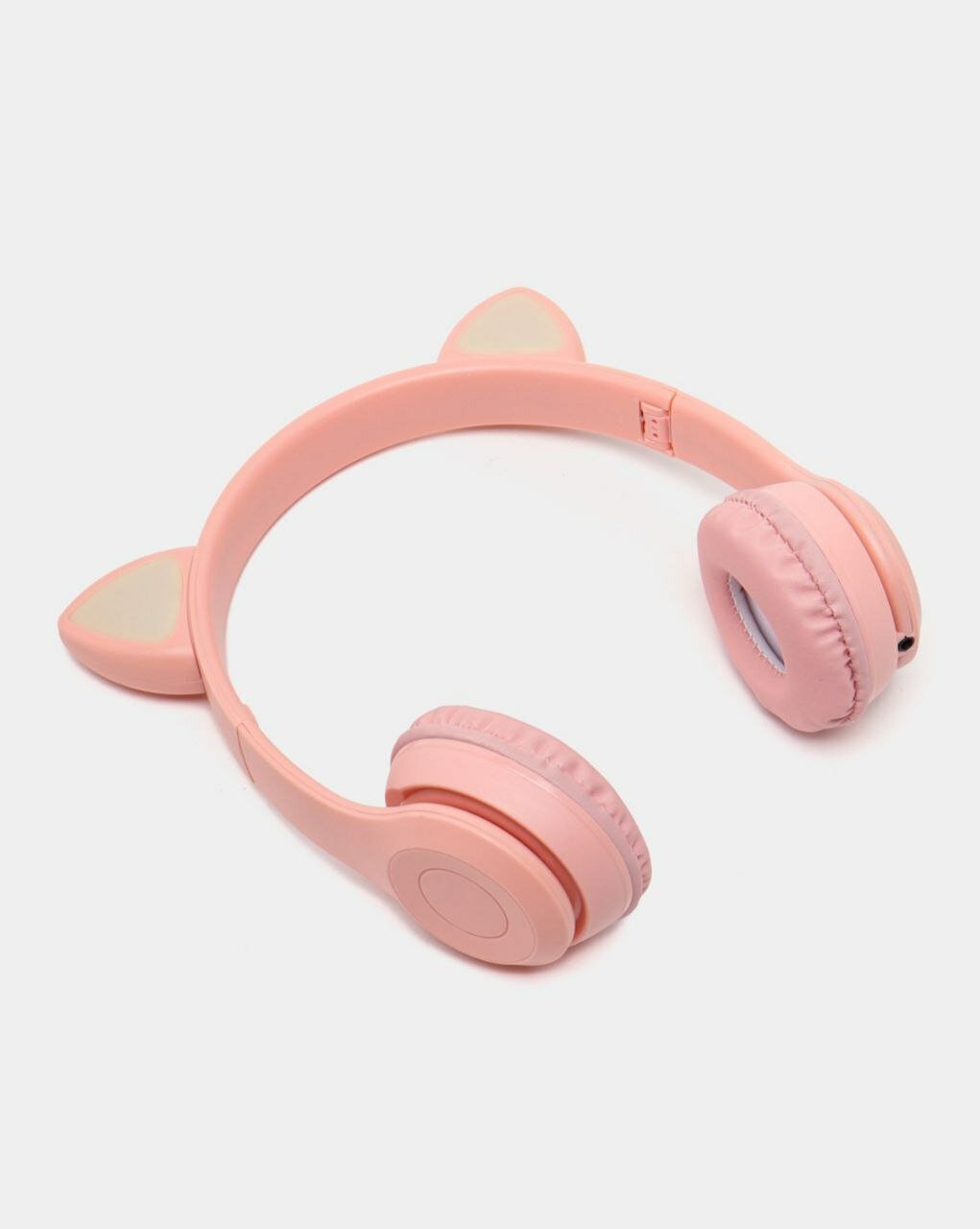 Наушники, с RGB подсветкой, Bluetooth 5,0, для девочек, розовые — фото 1