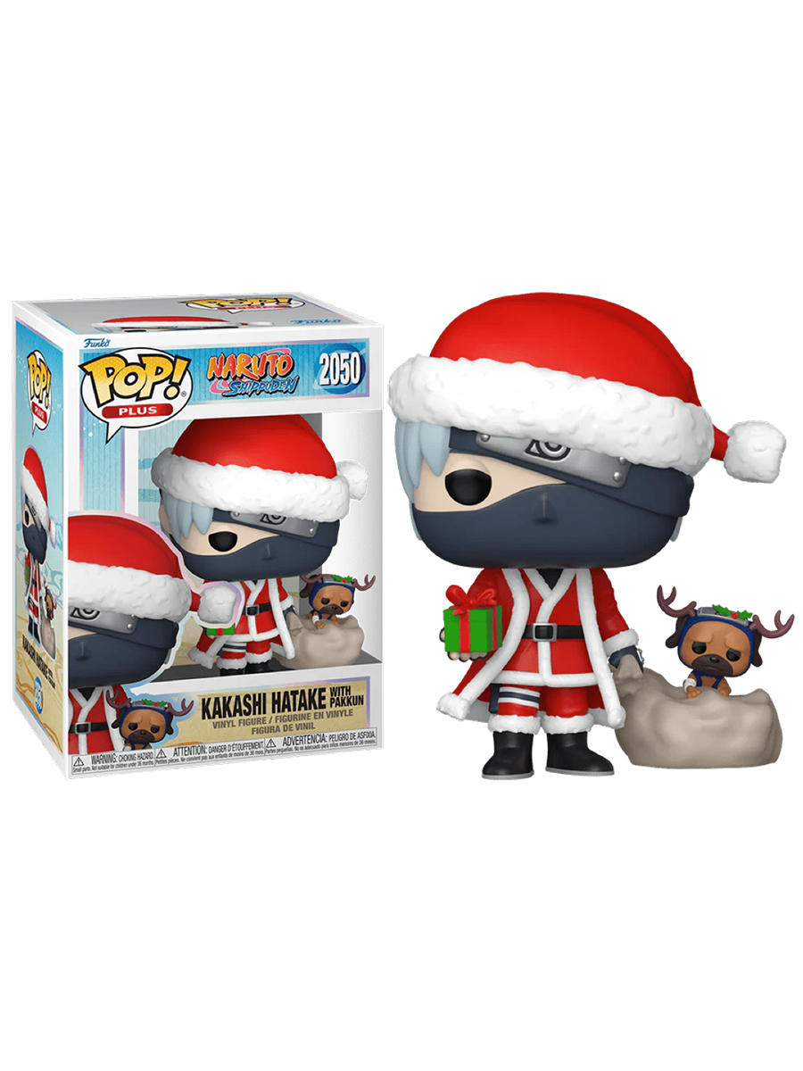 Фигурка Funko POP! Какаши праздничный и Паккун (Kakashi with Pakkun) #2050