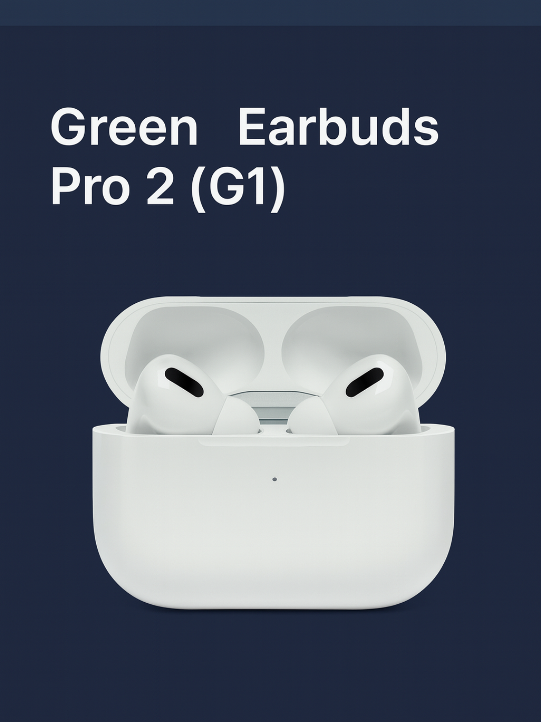 Наушники Green Lion Earbuds Pro2 G1, беспроводные, с микрофоном, эргономичные