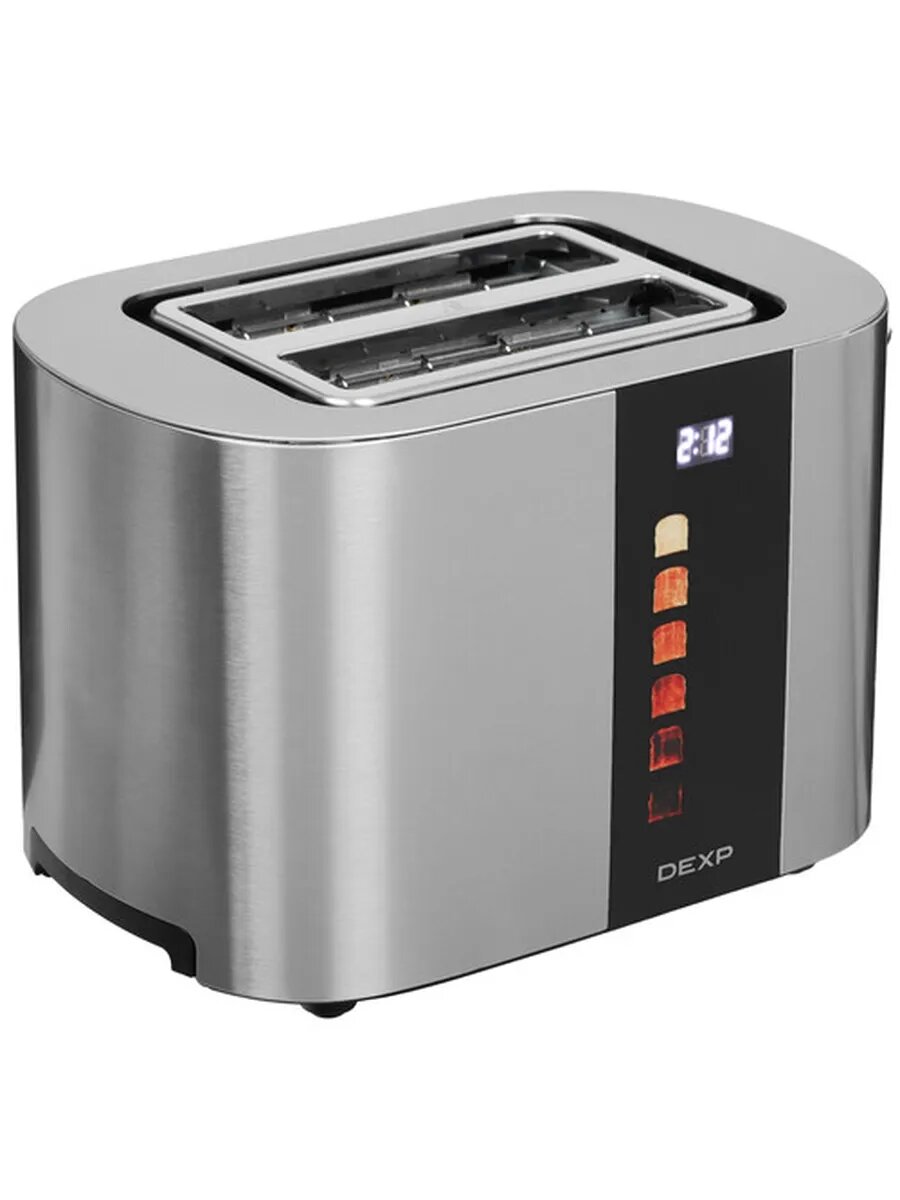 Тостер DEXP DT-M800D, 2 тоста, функция размораживания и подогрева