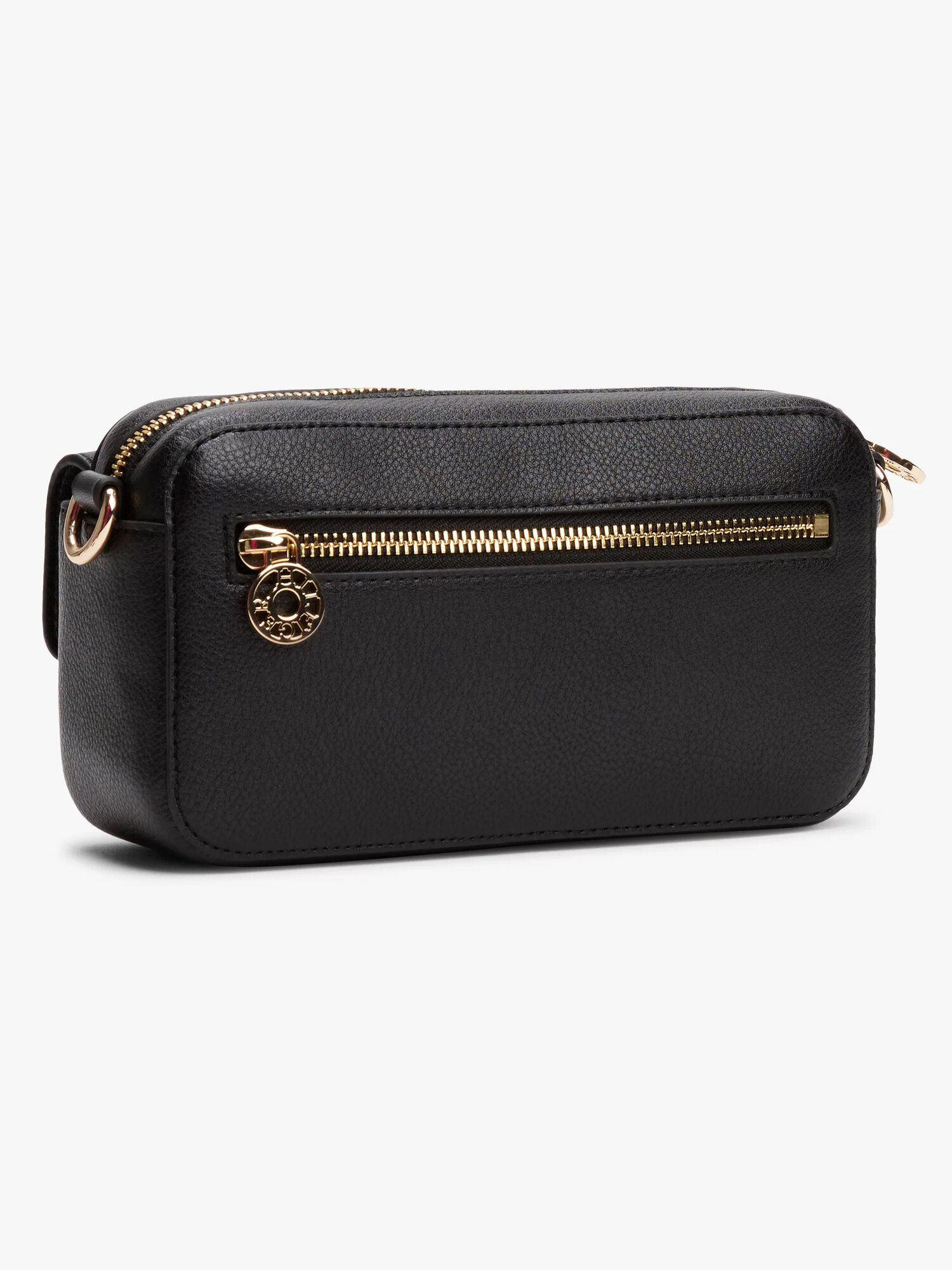 Сумка кросс-боди TOMMY HILFIGER TH Distinct Camera Bag, фактура зернистая, черный — фото 1