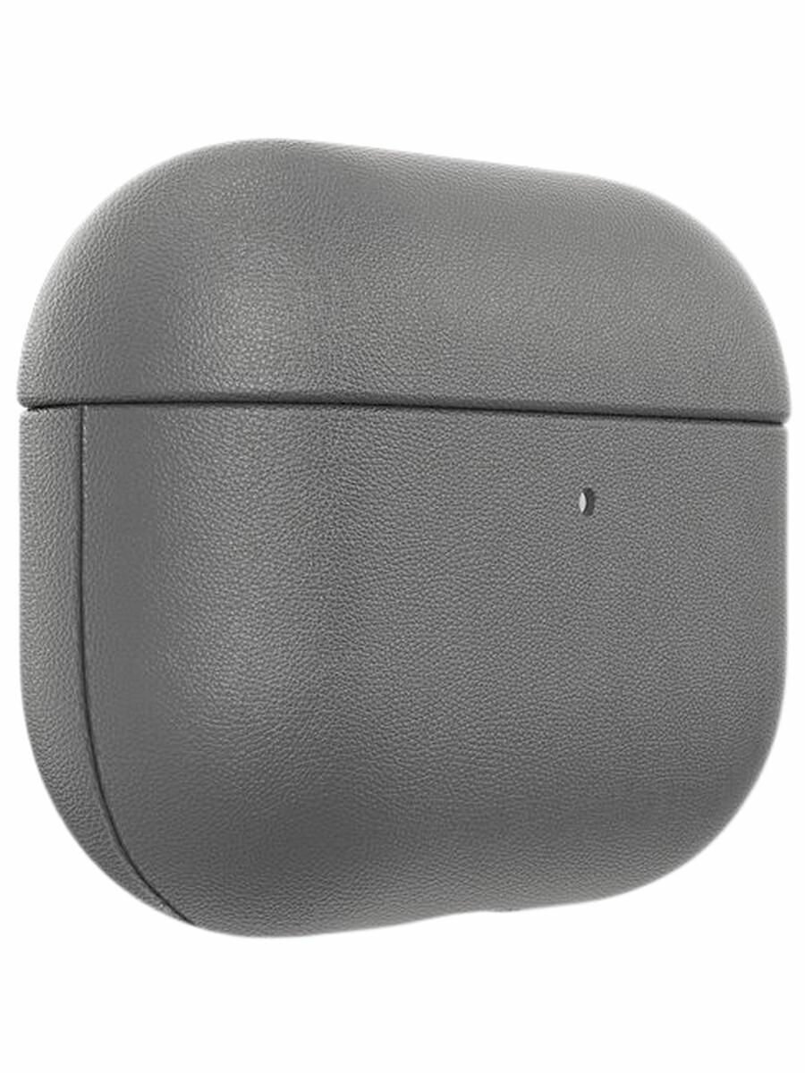 Чехол кожаный AirPods Pro 2 (2022) K-Doo LuxCraft, titanium grey