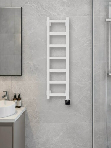 Изображение товара Quadro-1 Полотенцесушитель электрический EQ1 80x20 см Белый