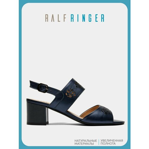 фото Босоножки ralf ringer, размер 38 ru, синий