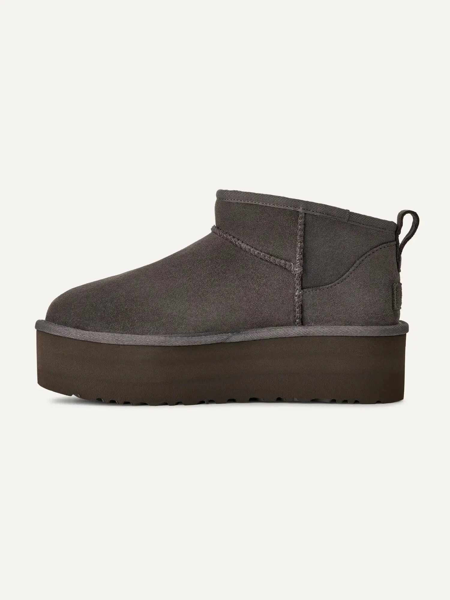 Угги UGG Classic Ultra Mini Platform, размер 10 US, темно-серый — фото 1