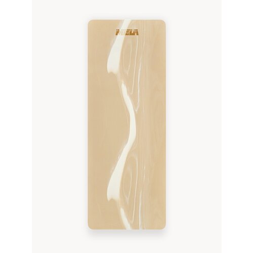 Нескользящий коврик для йоги и фитнеса каучуковый