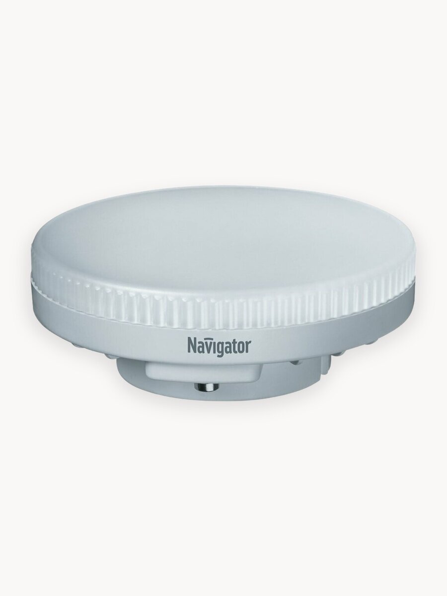 Лампа светодиодная Navigator 61 016, 10 Вт, таблетка GX53, теплого света 2700К, 1 шт.