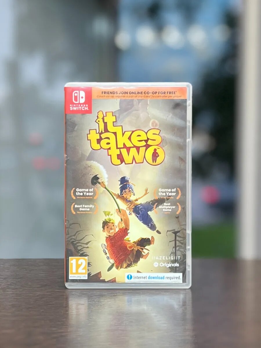 Игра It Takes Two для Nintendo Switch, с русскими субтитрами и интерфейсом
