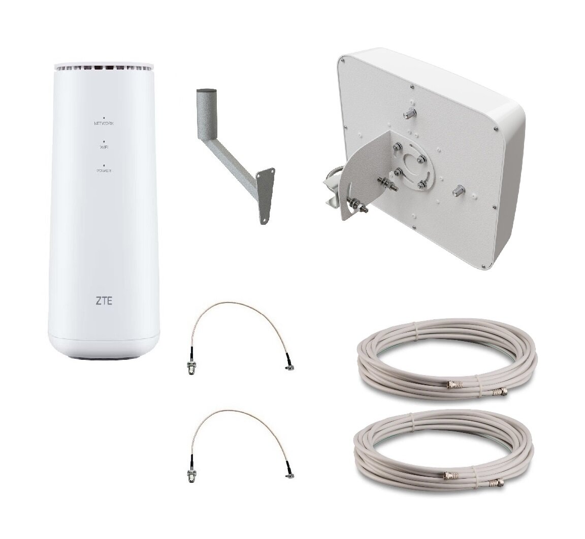 ZTE MF289D Cat.12 c Панельной антенной 3G/4G LTE 800-2700 MIMO