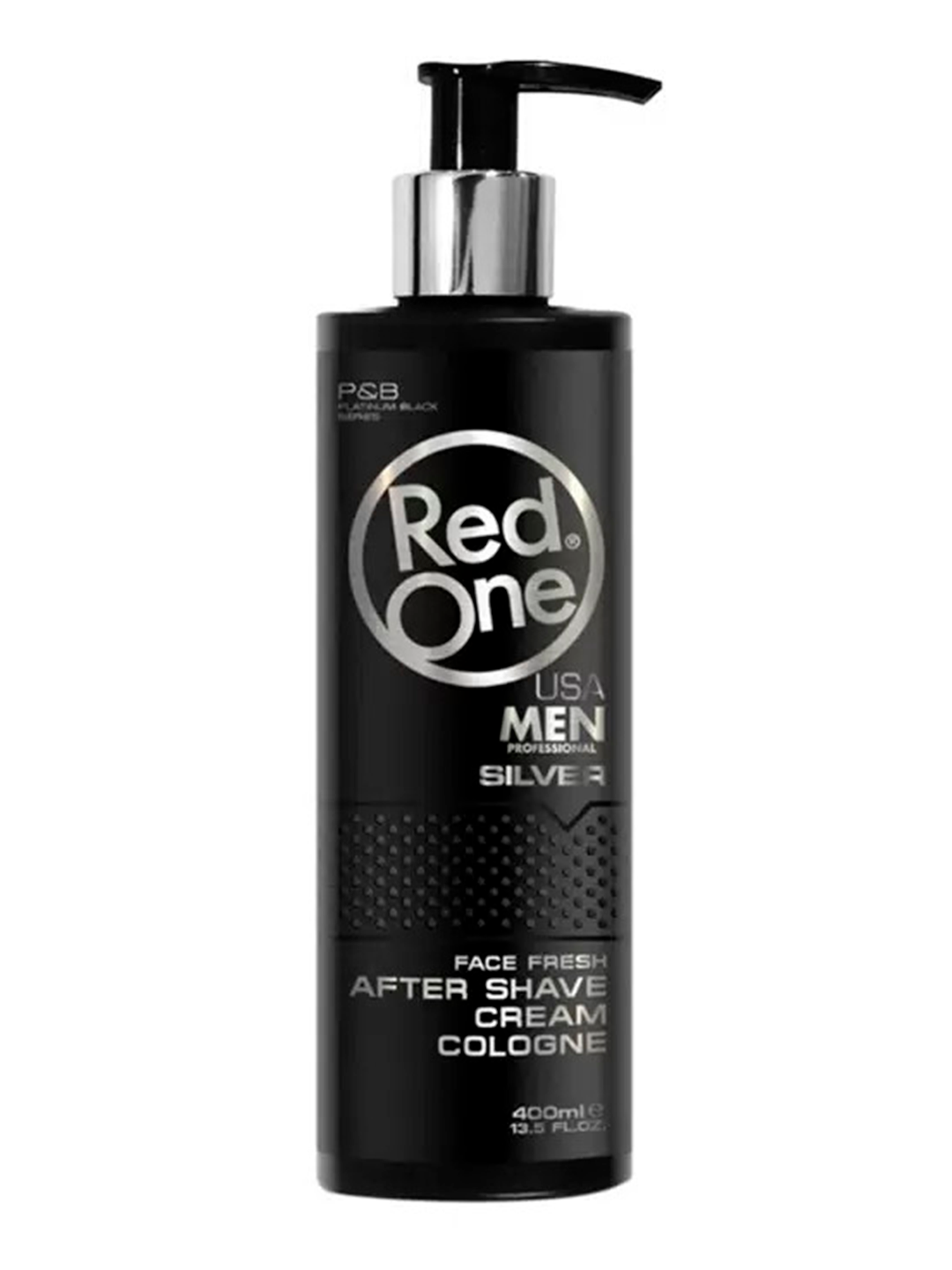 RedOne Face Fresh After Shave Cream Cologne SILVER, крем-колонь после бритья, silver, 400 мл. — фото 1