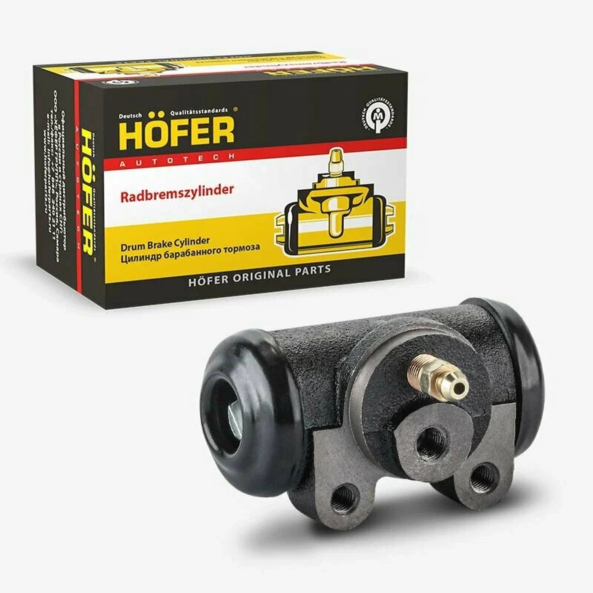 Цилиндр заднего тормоза ГАЗ 3302 (D 32, M10/M12), HOFER HF244189