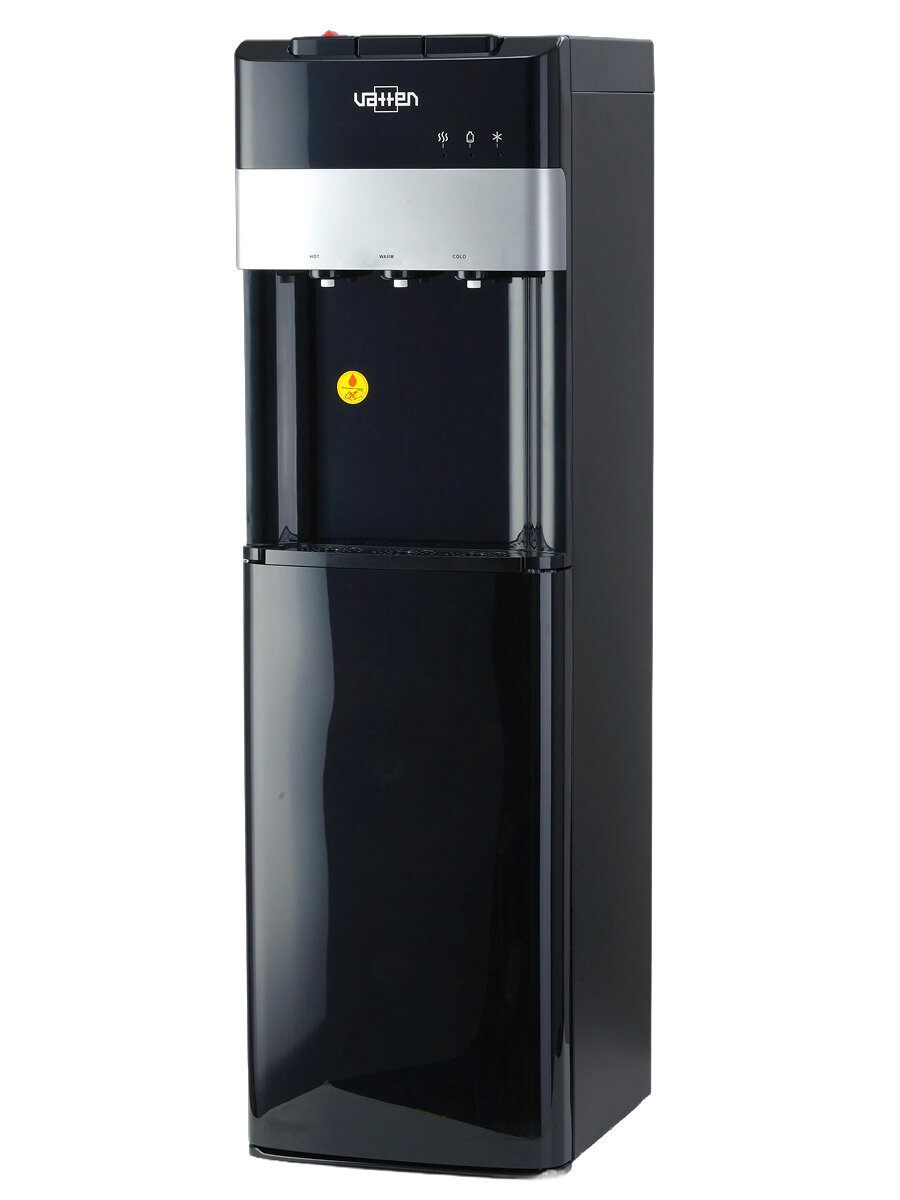 Кулер для воды VATTEN L03NEV c УФ лампой, черный