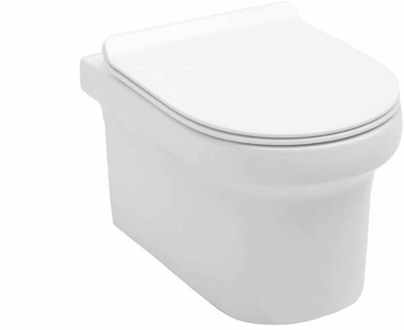 Aquanet Чаша подвесного унитаза Aquanet Rimless NOVA-W BL-101N-WHT