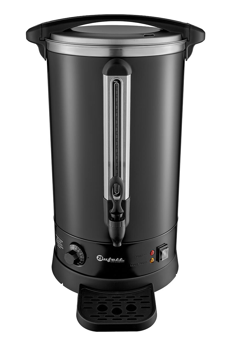 Кипятильник Bufett HWB 518 с двойными стенками 205л 2500Вт черный матовый 641518