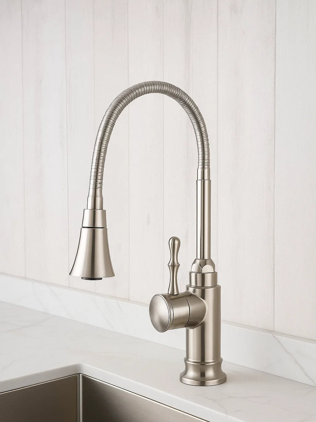 Cмеситель с гибким изливом