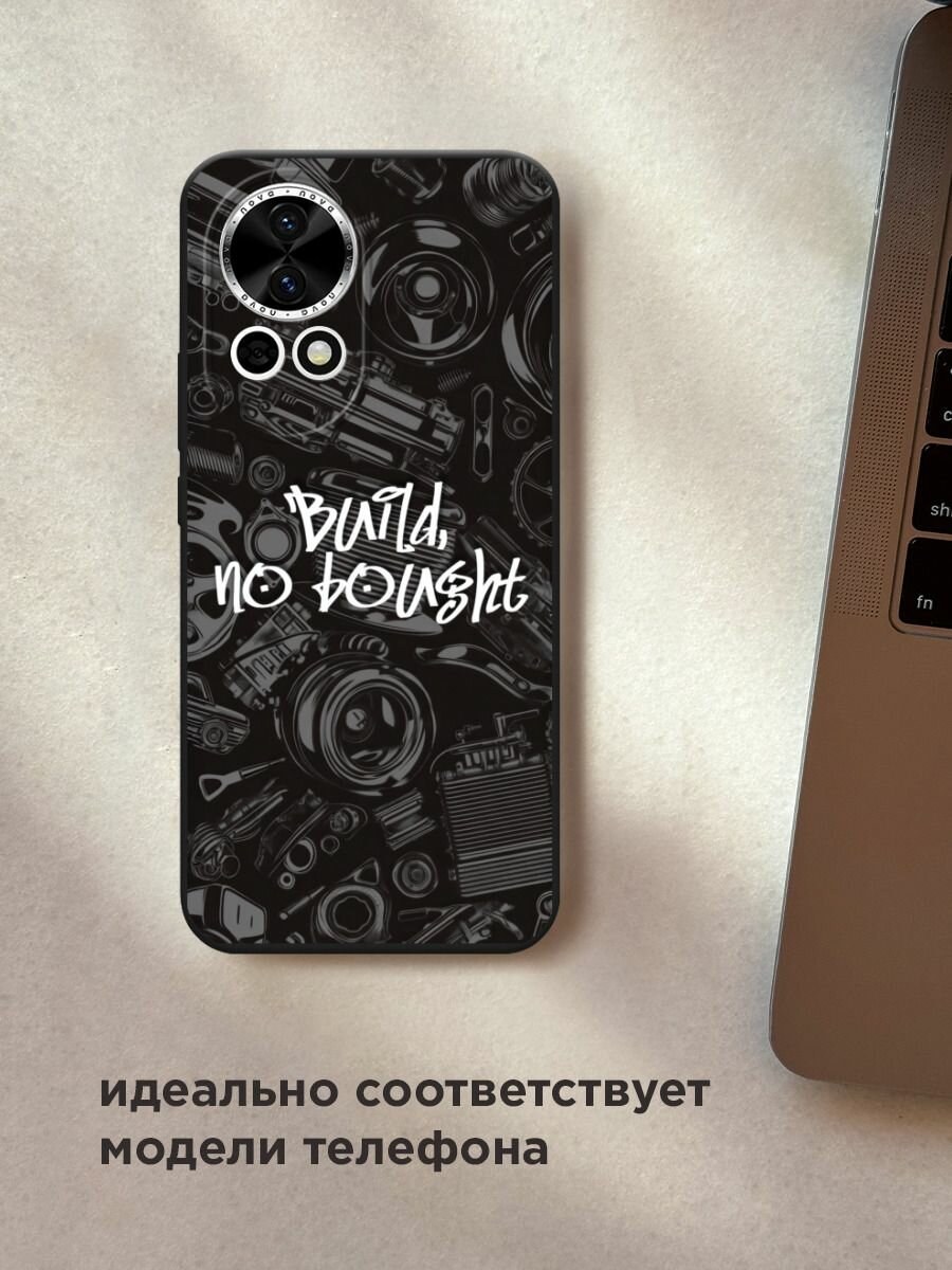 Чехол на Huawei Nova 12/Nova13 / Хуавей Нова 12/Нова 13 с принтом "Build no bought" — фото 1