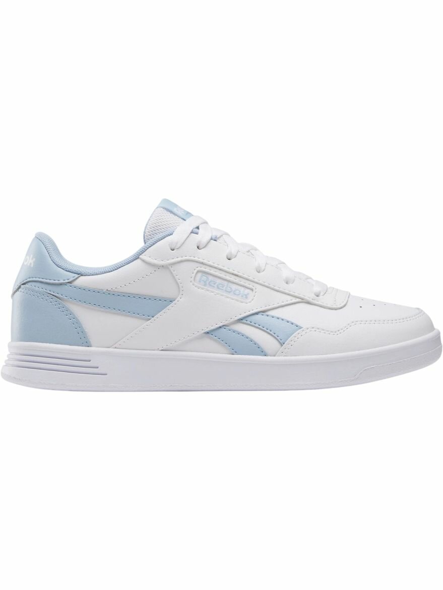 Кеды Reebok Court Advance W, полнота F, размер 7,5 US, белый/голубой