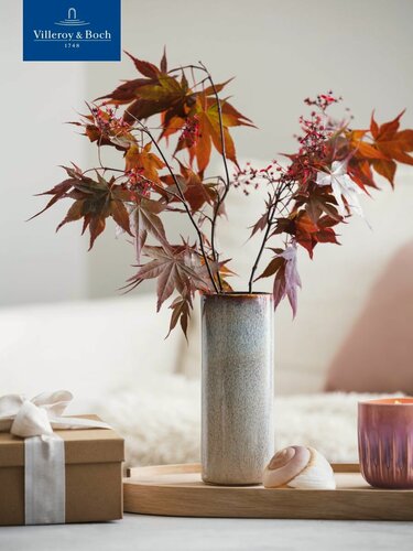 Изображение товара Ваза для цветов 20 см, 600 мл, Lave Home Cylinder beige, like. by Villeroy & Boch