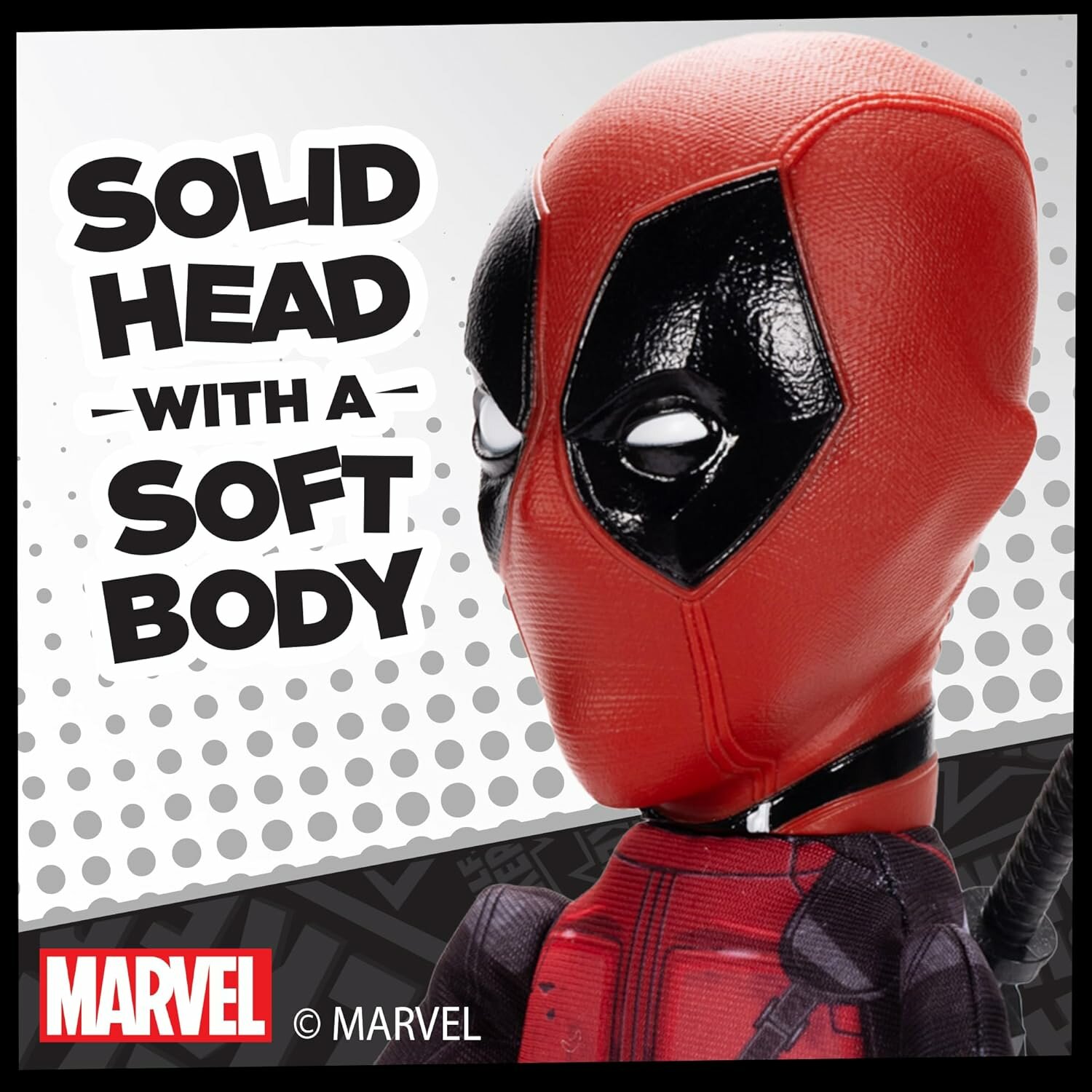 Deadpool говорящая плюшевая игрушка 30 см Pull String Shelf Talkers — фото 1