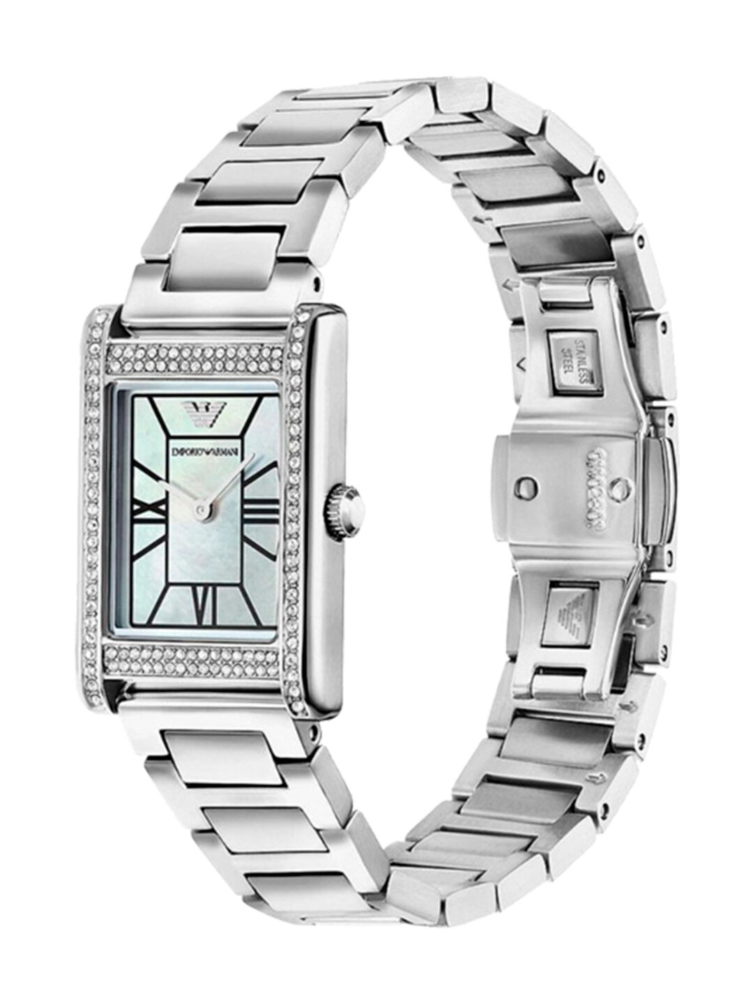 Наручные часы EMPORIO ARMANI, серебряный — фото 1