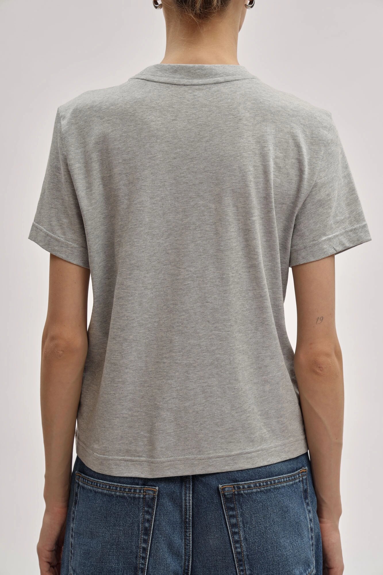 Футболка Calvin Klein Jeans, размер XL, серый — фото 1