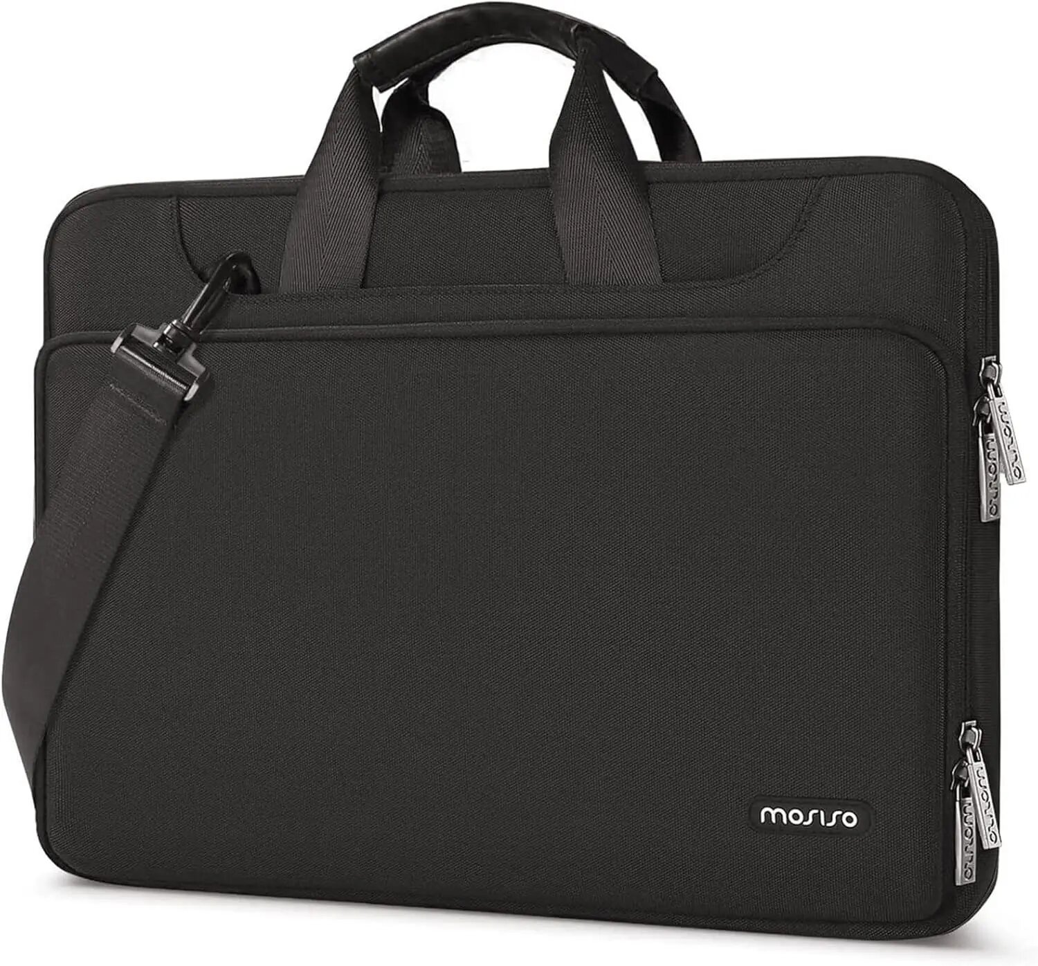 MOSISO Сумка для ноутбука из полиэстера 16 inch, Black