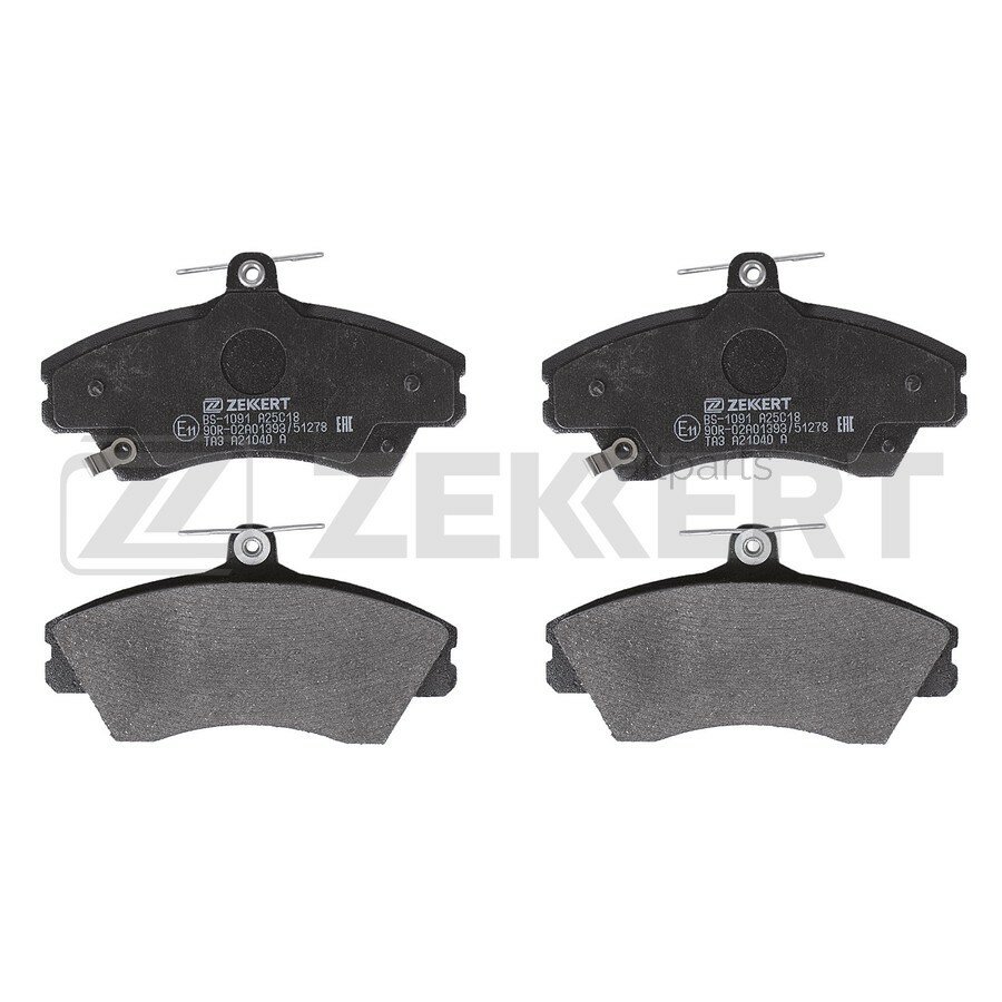 ZEKKERT BS-1091 Колодки торм. диск. передн. Chery Tiggo (T11 FL) 06-
