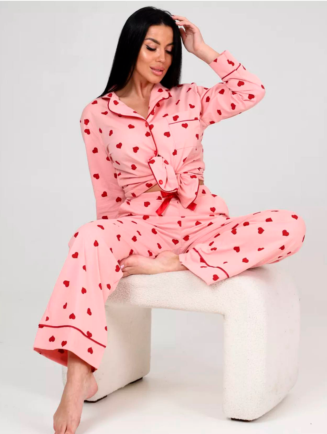 Пижама , размер 44, pink — фото 1