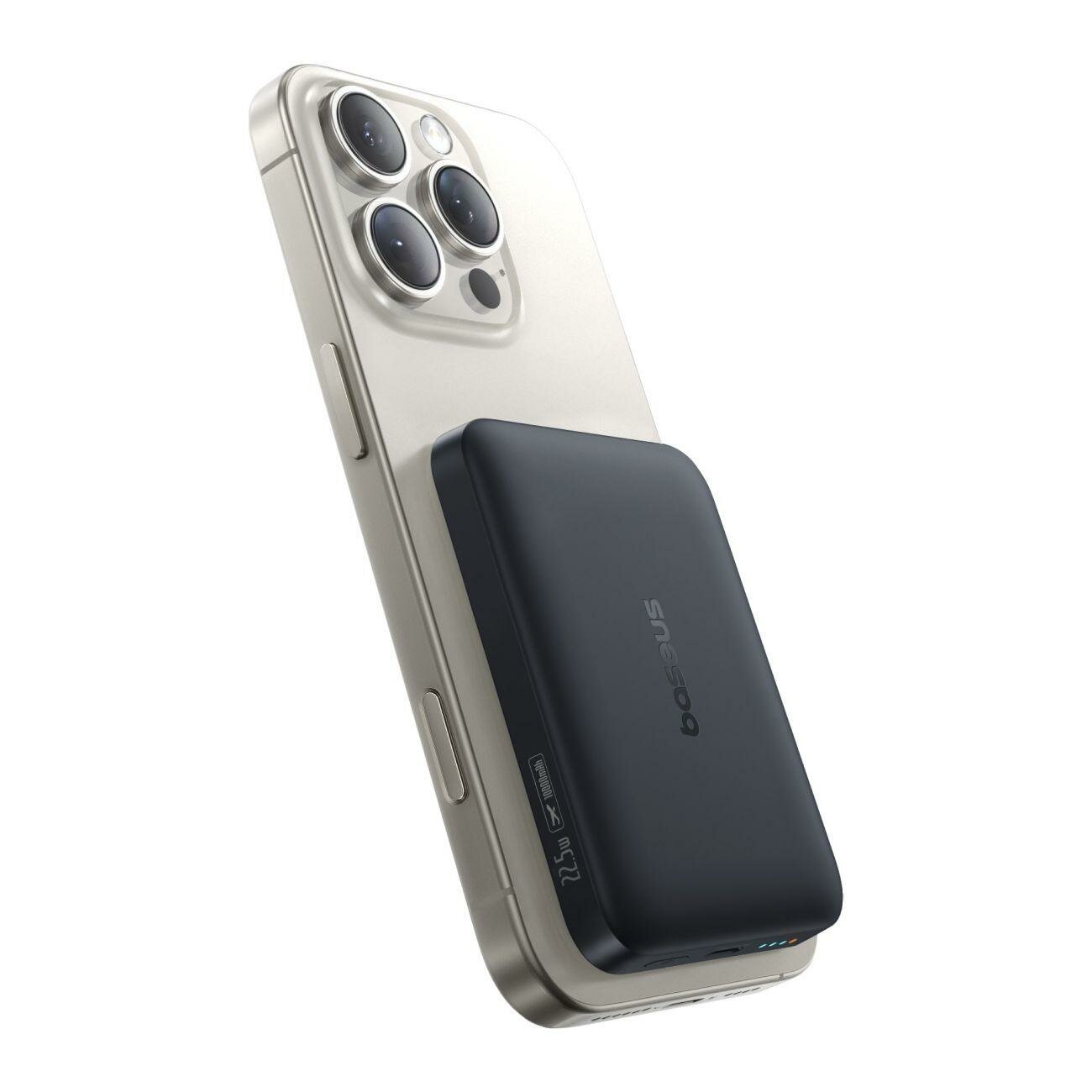 Внешний аккумулятор Baseus EnerFill FM11 Black (емкость 10000 мАч | мощность 22.5 Вт | магнитное крепление)