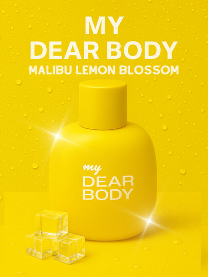Парфюмерная вода My Dear Body, унисекс, 90 мл, для прекрасных девушек.
