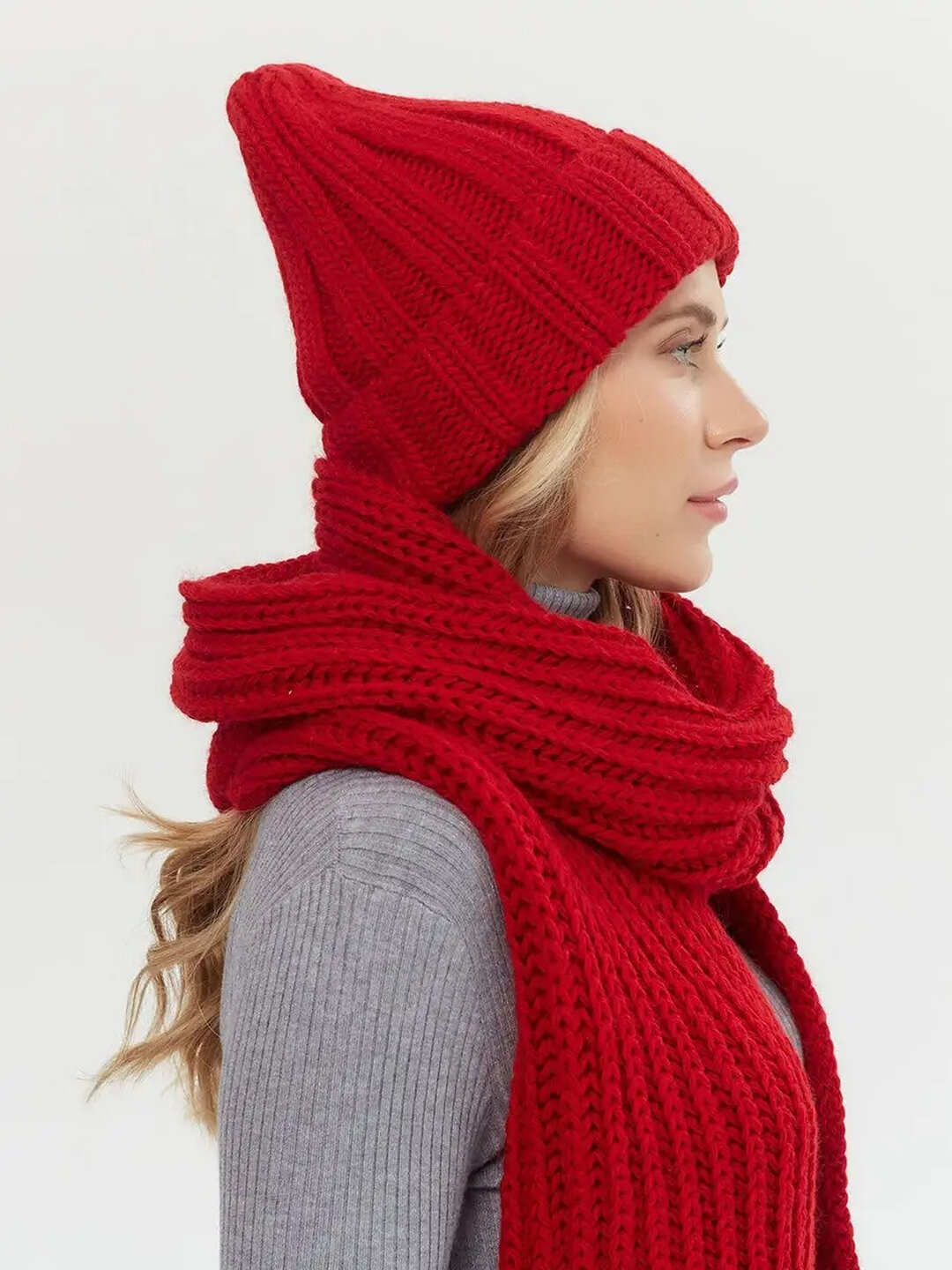 Шарф Didov TRIKO Идеально подходит для всех молодых людей. для девочек и женщин,25х20 см, 10-14 лет (38-40), белый — фото 1