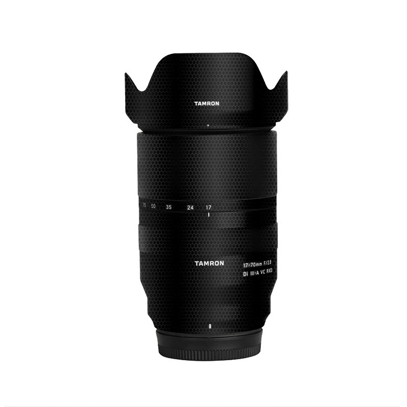 Защитная пленка для объектива Tamron 17-70mm F2.8 с матричным узором, подходит для объектива Fuji X-mount, 1 шт