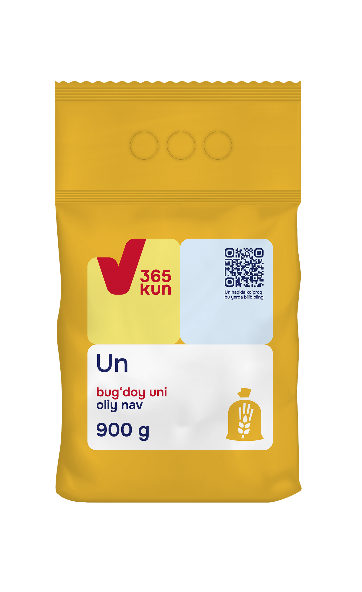 Пшеничная мука 365 kun Высший сорт 900 г