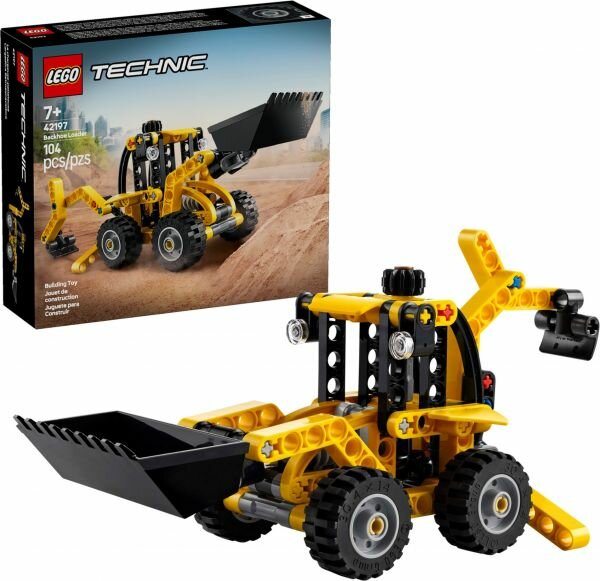 Lego 42197 Technic Экскаватор-погрузчик