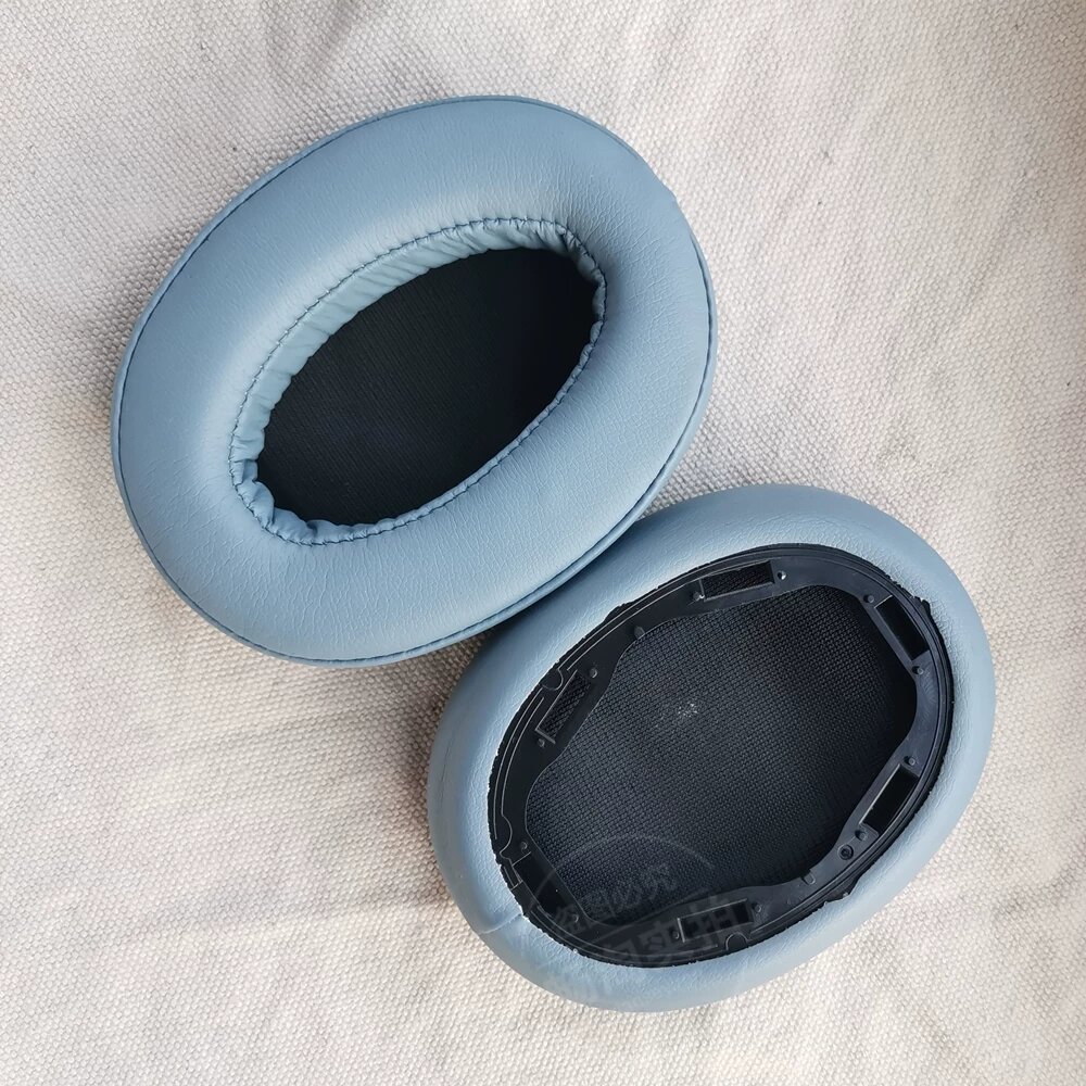 Синие шумопоглощающие накладки для ушей Sony H910N, 1 пара, мягкие накладки из памятного пенопласта
