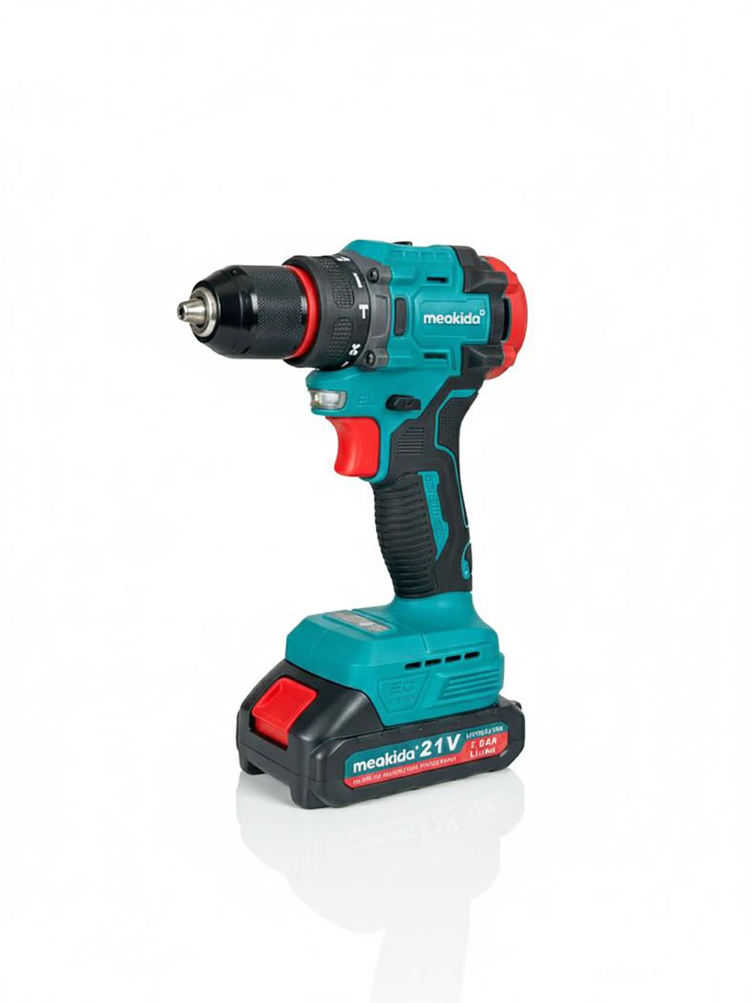 Аккумуляторный дрель-шуруповерт MEAKIDA, 21 В, 3,0 Ач, для домашнего и промышленного использования