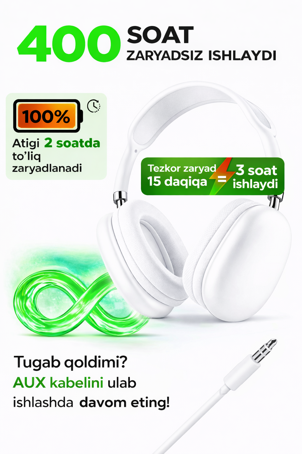 Наушники беспроводные P9, с ANC, время работы 12 часов, планарные