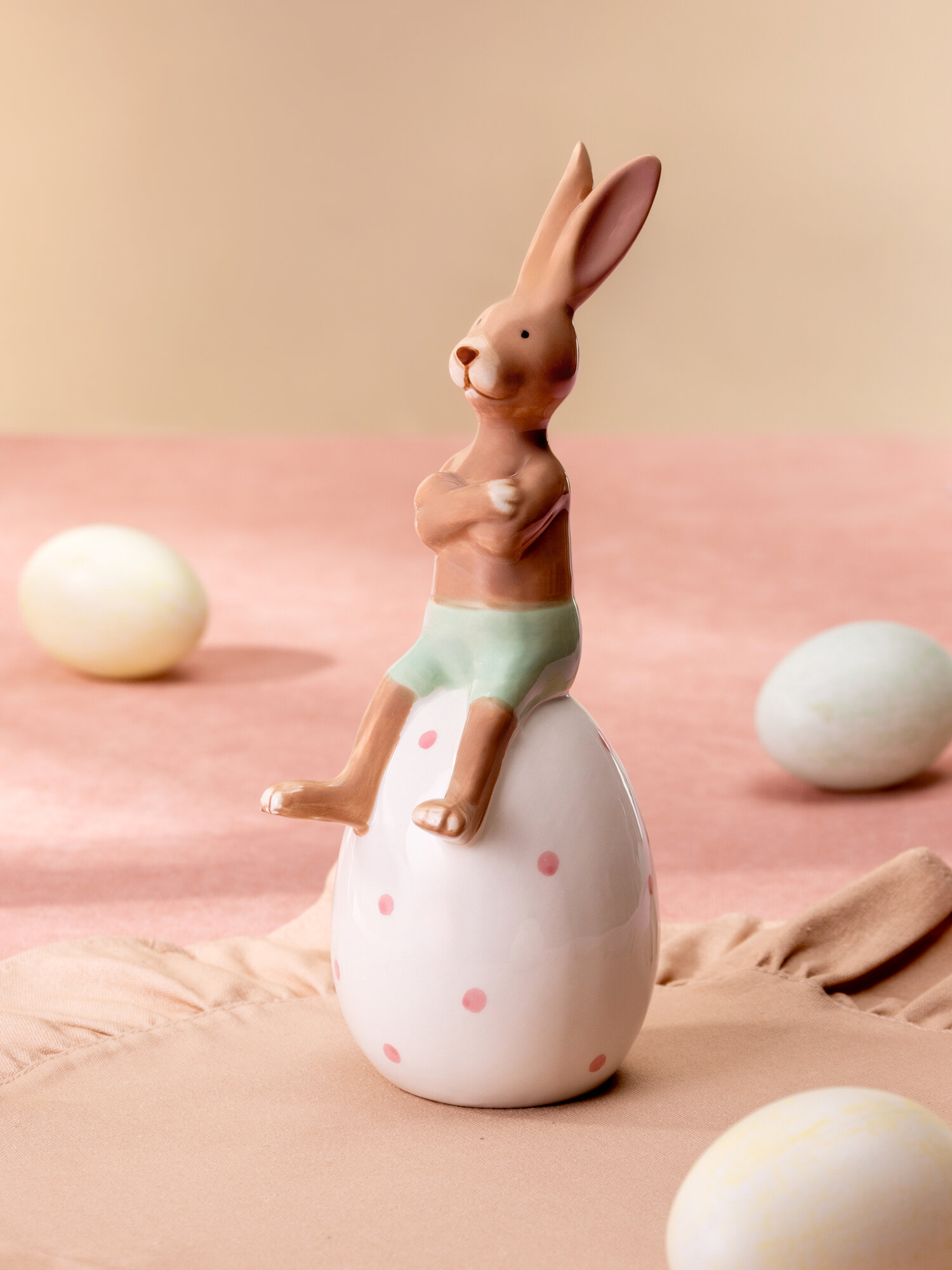 Фигурка, статуэтка Lefard "Кролик", керамическая, 8.3*7.3*20.5 см — фото 1