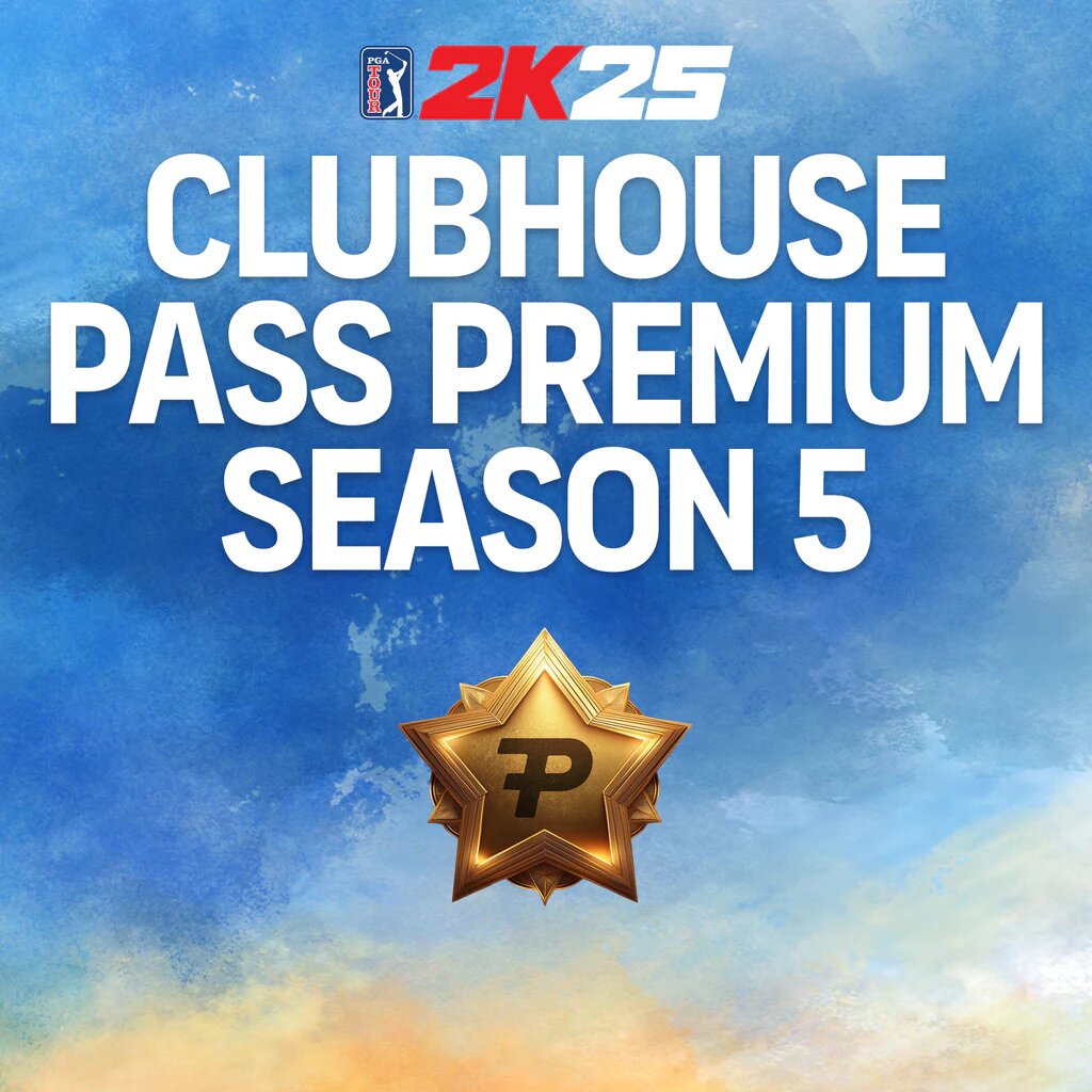 Дополнение PGA TOUR 2K25 Clubhouse Pass Premium Season 5, цифровое издание PlayStation 5, регион Турция / код пополнения баланса